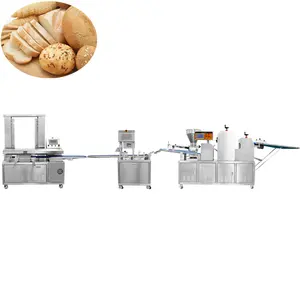 Schilferige Brood Maken Machine Franse Brood Gestoomde Bao Broodjes Momo Puff Biscuitstoost Brood Productielijn