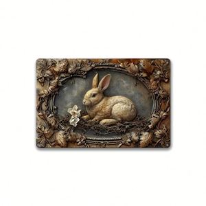 Plaque murale en métal étamé 3D gaufré style vintage – Décoration de Noël artisanale pour la décoration murale de la Man Cave - Product Image 4