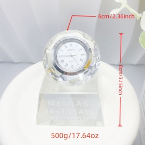 Pha Lê Kim Cương Đồng hồ trang trí cho trang trí K9 pha lê đồng hồ đi xa quà tặng cho Đồng nghiệp tốt nhất chúc mừng về hưu Quà Tặng - Product Image 2