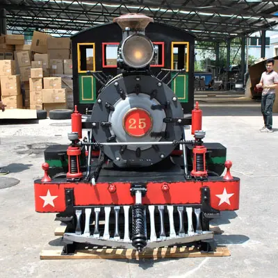 2022 custom park Train Steam Engine bar Motorcycle Model Steam Engine Model