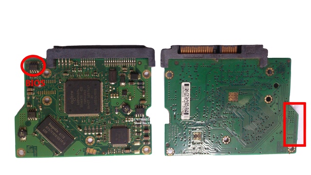 100395316 HDD PCB hard disk circuit board Notebook hard disk circuit board ST380211AS stm3160211as100395315 100395316 REV B