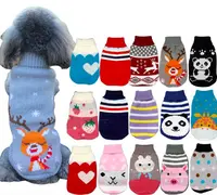 Ropa Para Perro Mascotas Promotion Winter Cartoon Hunde kleidung Warmer Weihnachts pullover für kleine Hunde Haustier kleidung