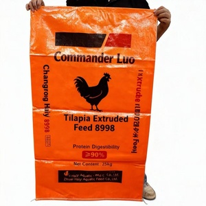 Sacs tissés en PP laminé écologiques et réutilisables de 20 kg, 50 kg, 25 kg pour l'alimentation des animaux (volailles, poissons, bovins, chevaux) et la litière - Product Image 3