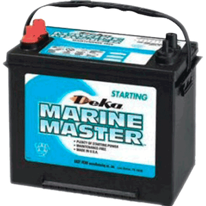 Batería de arranque Deka Marine Master 12V 80Ah 1000A para motores de barco - Product Image 1