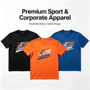 Wholesale <b>Polyester</b> Design Your Own Full All Over Print Running Sporty <b>Tshirt</b> Dry Fit T Shirt Custom logo Sublimation T-Shirt - Product Image 2
