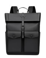 Sac à dos pour ordinateur portable résistant à l'eau avec logo personnalisé, plusieurs poches pour le bureau, les trajets domicile-travail et les voyages en plein air