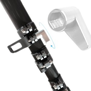 Trípode de Viaje de Fibra de Carbono, Ligero y Compacto, Soporte <span class=keywords><strong>para</strong></span> Cámara con Cabezal de Bola CNC de 360 Grados, Resistente al Agua y a los Golpes, con Nivel de Burbuja - Product Image 5