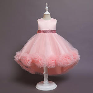 2021 Hot <b>Sale</b> Sleeveless Flora Tailing Kids Birthday Party <b>Wedding</b> <b>Dress</b> Princess Flower Girls' <b>Dresses</b> - Product Image 2