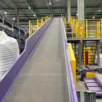 Système de tri à courroies croisées haute vitesse Trueli pour la manutention automatisée des colis dans les entrepôts e-commerce et les centres logistiques