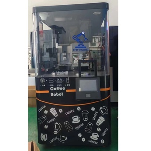 เครื่องชงกาแฟอัตโนมัติ YHYMini ระดับเชิงพาณิชย์ ทำจากสแตนเลสสตีล สามารถชงกาแฟได้ 16 ชนิด 50 แก้ว/ชั่วโมง พร้อมตัวกรองแบบใช้ซ้ำได้ - Product Image 1