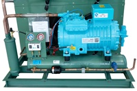 3hp 4hp 5hp 6hp 7hp 8hp10hp 12hp 20hp Réfrigération en chambre froide Stockage Réfrigération industrielle Mini 2hp Scroll Compressor Cond