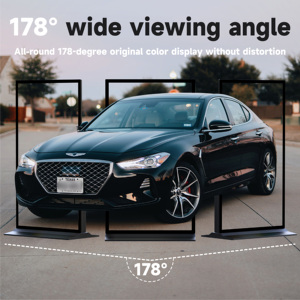 Kiosque numérique sur pied pour intérieur, écran LCD 75 pouces 4K Full HD, avec système d'exploitation Android, CMS basé sur le cloud et RDM, écran tactile en option, pour clinique - Product Image 3