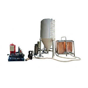 Machine de déshydratation des boues industrielles directement de l'usine avec système de recyclage de l'eau du silo de 7500L - Product Image 1
