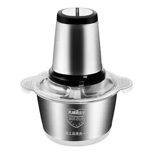 Stainless Steel 3L Meat Chopper Vegetable And Garlic Grinders Electric Multi-function Meat Chopper