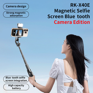 Không Dây Màu Xanh Răng Từ Ảnh Tự Sướng Màn Hình Màn Hình Thông Minh Ngang Và Dọc Chuyển Đổi Cho Điện Thoại Vlogging - Product Image 5