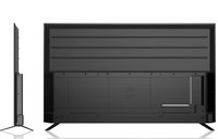 Téléviseur LED intelligent 4K 85 pouces avec cadre noir, panneau BOE CMI AUO, mémoire 2G+16G, Air Cast Lan BT DVT, luminosité 500 cd/m², contraste 5000:1