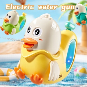 Pistola de Agua de Juguete para Niños BL2408, Alcance de 6-8 m, Doble Boquilla, Diseño de Pato, para Verano, Aire Libre, con Luces - Product Image 3