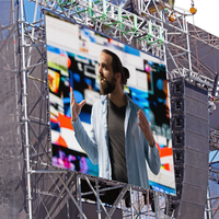 Écran LED 4K pour fond de scène, système complet 5m x 3m, mur vidéo, écran LED intérieur pour église