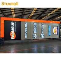 Columna de Señalización LED Rectangular Independiente para el Distrito Comercial Central, Materiales Personalizables, Retroiluminada, con Mensajes de Orientación