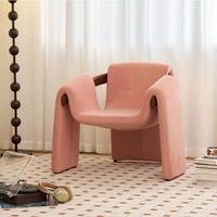 Fauteuil en bois blanc français durable et rafraîchissant pour salon, balcon, chaise de loisirs, mobilier d'hôtel
