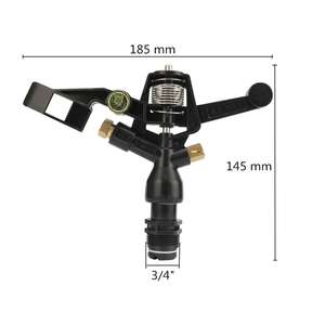 Arroseur à bascule à filetage mâle 3/4 "Buses d'<span class=keywords><strong>arrosage</strong></span> <span class=keywords><strong>automatique</strong></span> à jet rotatif à 360 degrés pour l'irrigation agricole de jardin - Product Image 2
