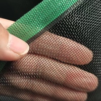 Plantenbeschermingsnet, muggengaas, nylon, zwart gaasnet, zonbestendig, insectenbescherming voor fruit, bloemen, groenten, kas
