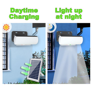 Nouvelle lampe solaire 2024, 2700K/4500K/6000K, dimmable, intérieur/extérieur, lampe solaire LED avec télécommande, étanche IP65, projecteur solaire - Product Image 6