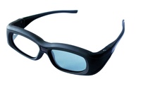 Vente en gros d'usine, lunettes 3D à obturateur actif pour projecteur DLP Link, lunettes 3D DLP