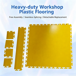 Tapis de sol en PVC emboîtables anti-graisse en gros de <span class=keywords><strong>l</strong></span>'usine Duonik pour atelier de réparation automobile - Product Image 6