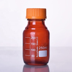 Funil de Separação em Vidro Âmbar de 1000ml em Forma de Pêra - Product Image 5