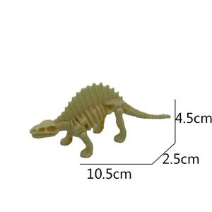 Modelo de esqueleto de dinosaurio de plástico saludable personalizado, promoción de diseño DIY, fábrica de juguetes de excavación congelada educativa para niños - Product Image 6