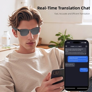 Gafas Inteligentes con Bluetooth, Resistentes al Agua IPX5, Asistente de Voz Manos Libres, Ligeras, <span class=keywords><strong>Traductor</strong></span> IA, Cancelación de Ruido - Product Image 1