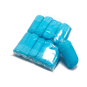 Penutup sepatu cpe sekali pakai plastik bedah penutup sepatu pe tahan air - Product Image 6