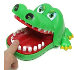 Brinquedo dentista de crocodilo para crianças, brinquedo de dedo engraçado para crianças, brinquedo de 2022