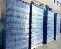 Joint boîte de rangement des œufs en plastique ventilé pliable plateau de stockage des œufs