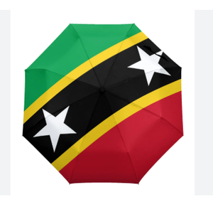 Paraguas de Viaje Personalizados al por Mayor de Saint Kitts y Nevis, Diseño de Moda, Resistentes al Agua y al Sol, Plegables, Automáticos y Portátiles - Product Image 2