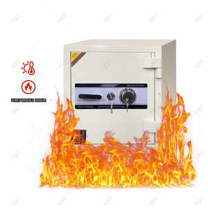 2025 nhiệm vụ nặng nề tùy chỉnh điện tử an ninh nhà chống cháy an toàn kỹ thuật số sinh trắc học vân tay Kim loại cháy bằng chứng an toàn hộp - Product Image 1