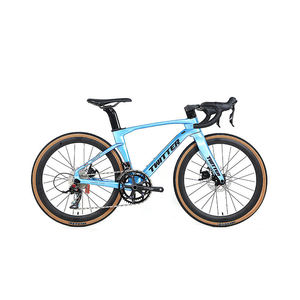 Bicicleta Infantil <span class=keywords><strong>Twitter</strong></span> Freedom de 24 Pulgadas 700C con Frenos de Disco Hidráulicos, Eje de 12*142mm, 22 Velocidades, de Fibra de Carbono y Aleación de Aluminio para Carreras - Product Image 1