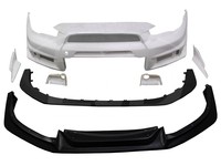 KIT CORPS EN FIBRE DE VERRE POUR 2008-2015 MITSUBISHI LANCER EVOLUTION EVO X PARE-CHOCS AVANT ARRIÈRE 2014 VRS VER ULTIMATE STYLE