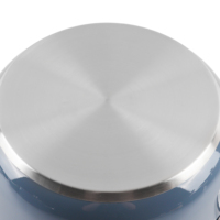 Vente en gros personnalisée OEM ODM ustensiles de cuisine à induction casserole en acier inoxydable marmite avec couvercle en verre