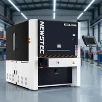 Machine de débavurage de haute précision, machine de ponçage et de débavurage pour acier inoxydable, aluminium et tôles métalliques