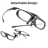 Gafas 3D Activas para Niños HaoMing Blueray, Proyector Epson 3LCD, Obturador IR, Batería Lipo, 45h, 120Hz
