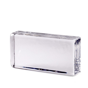 K9 cristal sólido vidro fundido tijolo cristal transparente fusível tijolos de vidro para partição de parede do hotel - Product Image 3