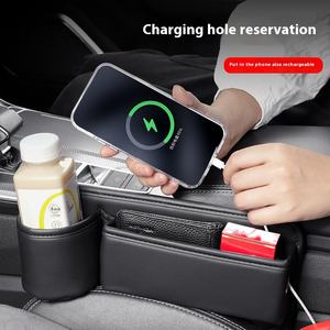 Luxury <b>Car</b> <b>Seat</b> Back Interior Organizer Bag Gap <b>Storage</b> Box with Holder Accessory <b>Car</b> <b>Seat</b> Accessories - Product Image 4