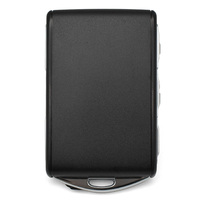 Coque de clé de voiture professionnelle à 4 boutons avec lame non coupée, boîtier de télécommande pour remplacement de clés de véhicule automobile