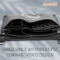Sac à outils portable pour film de voiture KUNAISI, sac de ceinture imperméable avec grattoir à changement de couleur, support ODM personnalisable, rangement spécial
