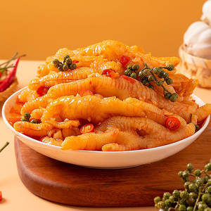 ตีนไก่ไร้กระดูก รสพริกฟูจิ แพ็ค 2.5 กก. สำหรับจัดเลี้ยง ใช้ในเชิงพาณิชย์ ขนมขบเคี้ยว - Product Image 3