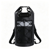Sac étanche en PVC camouflage 10-30L, robuste, pour activités de plein air, randonnée, camping, plage, natation, sac seau réfléchissant