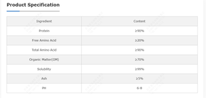 Fertilizante Orgánico de Proteína de Pescado con Aminoácidos de Alta Calidad para Cultivos Agrícolas - Product Image 3