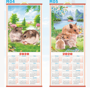 Giá Rẻ Giá Bán Sỉ Tùy Chỉnh In Chất Lượng Tốt Tường Lịch - Product Image 6